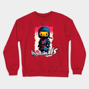 Ninja Animals Crewneck Sweatshirt